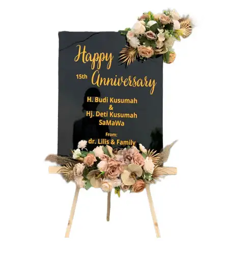 Papan Bunga Akrilik Cimaung