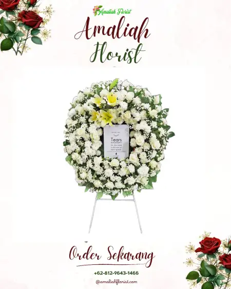 Krans Bunga Duka Cimaung